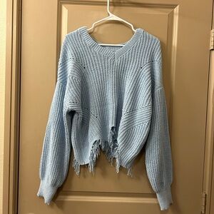 Blue sweater, NEVER worn, tags still attached!